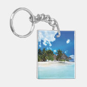 Exotisch strand sleutelhanger (Voorkant Links)