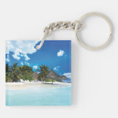 Exotisch strand sleutelhanger (Achterkant)