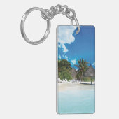 Exotisch strand sleutelhanger (Voorkant Links)