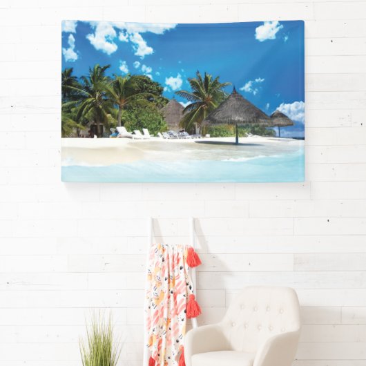 Exotisch strand spandoek (Insitu)