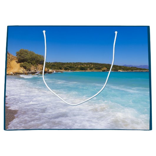 Exotisch strand tropisch eiland paradijs groot cadeauzakje (Voorkant)