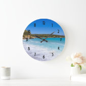 Exotisch strand tropisch eiland paradijs grote klok (Huis)