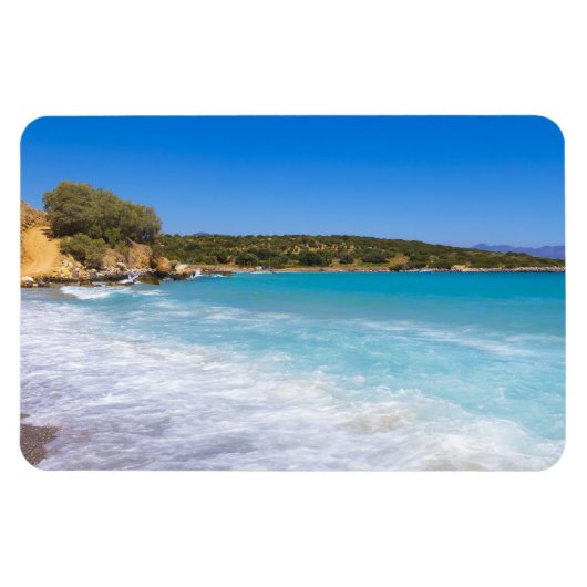 Exotisch strand tropisch eiland paradijs magneet (Horizontaal)