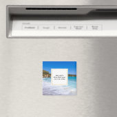 Exotisch strand Tropisch eiland Paradise Event Magneet (Insitu (Vaatwasser))