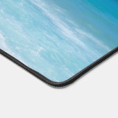 Exotisch strand Tropisch eiland Paradise Monogram Bureaumat (Hoek)