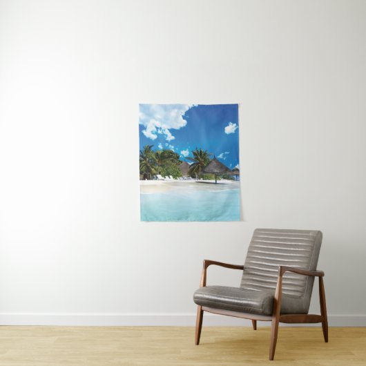 Exotisch strand wandkleed (In situ)