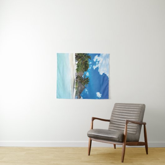 Exotisch strand wandkleed (In Situ (horizontaal))