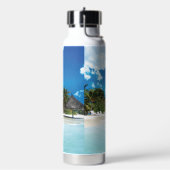 Exotisch strand waterfles (Links)