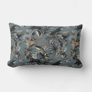 Exotisch Tropisch Jungle Patroon Panter Luipaard Kussen