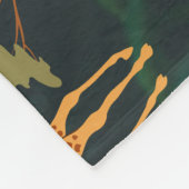 Exotisch Tropisch Oerwoud Dierlijke Fleece Deken (Hoek)