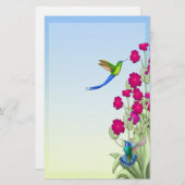 Exotisch tropisch vogeltje Briefpapier (Voorkant / Achterkant)