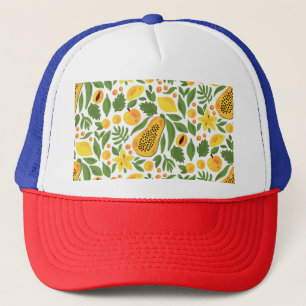 Exotisch Vruchten Ensemble: Papaya, Citroen, Mango Trucker Pet
