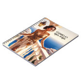 Exotisch zomervakantiedagboek notitieboek (Linkerzijde)