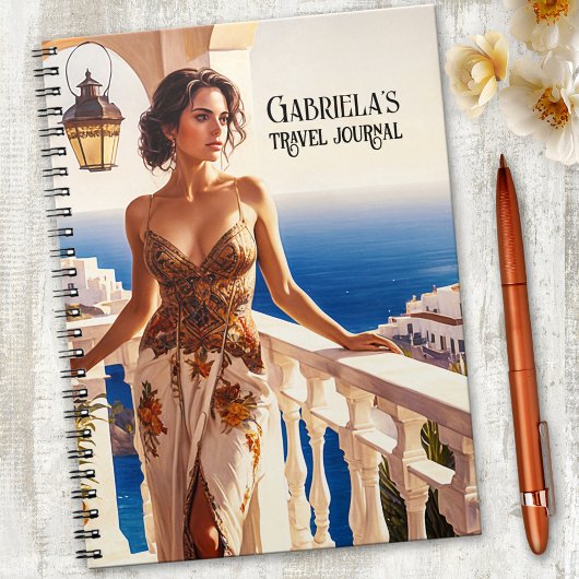 Exotisch zomervakantiedagboek notitieboek