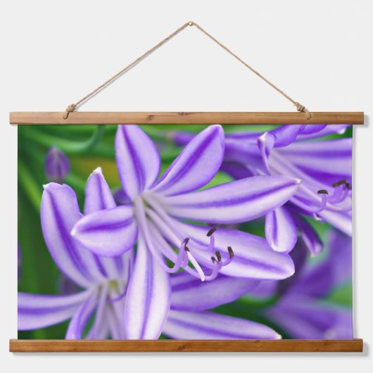 Exotische Afrikaanse Lelie Hangend Wandkleed (Voorkant)