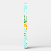 Exotische ananas: Blue Polka-dot fun. Case-Mate iPhone Case (Achterkant / Links)