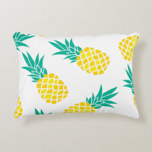 Exotische ananas: Geel genot. Accent Kussen