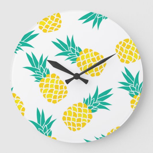Exotische ananas: Geel genot. Grote Klok (Voorkant)