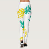 Exotische ananas: Geel genot. Leggings (Achterkant)