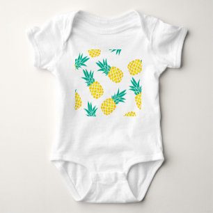 Exotische ananas: Geel genot. Romper