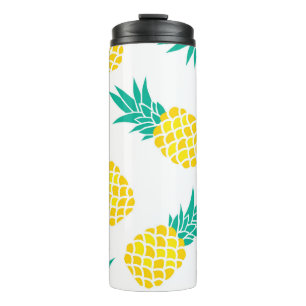 Exotische ananas: Geel genot. Thermosbeker