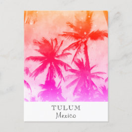 *~* Exotische AP25 Personaliseer reizen - Palm Lea Briefkaart