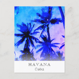 *~* Exotische AP25 Personaliseer Reizen * Palmblad Briefkaart