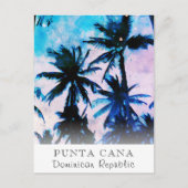 *~* Exotische AP25-reispalmrond personaliseren Briefkaart (Voorkant)