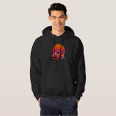 Exotische Auto Turbo Sport Zonsondergang Auto Hoodie (Voorkant volledig)