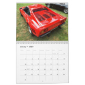 Exotische autokalender kalender (Jan 2027)