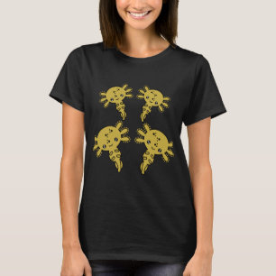 Exotische Axototl Salamander T-Shirt