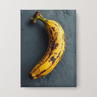 Exotische banaan liggend op een grijs oppervlak button