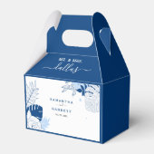 Exotische bladeren bedankdoosjes (Voorkant Zijde)