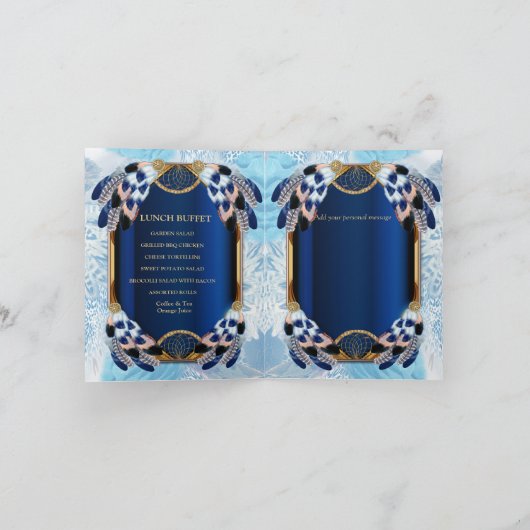 Exotische Blauwe Droom Catcher Paar Douche (Binnen)