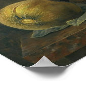 Exotische bloei in een Grieks vaas Poster (Hoek)