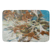 exotische bloem badmat (Voorkant)