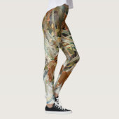 exotische bloem leggings (Rechts)