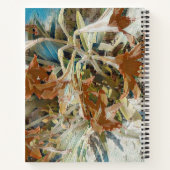 exotische bloem notitieboek (Achterkant)