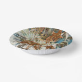 exotische bloem papieren kommen (Gebogen)