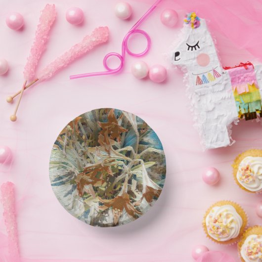 exotische bloem papieren kommen (Feest)