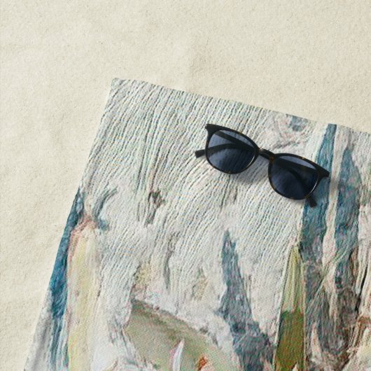 exotische bloem strandlaken (In situ)