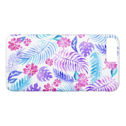 Exotische bloemen Case-Mate iPhone case (Achterkant (Horizontaal))