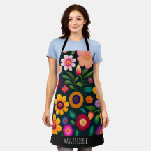 Exotische bloemen kleurrijk patroon