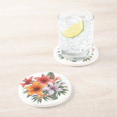 Exotische Bloemen – Onderzetter (Zijkant)