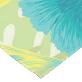 Exotische bloemen tafelkleed (Gekanteld)