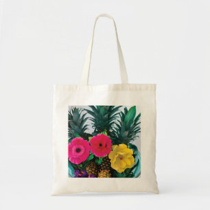 Exotische bloemen tote bag