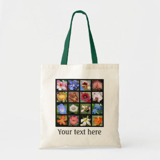 Exotische bloemen van over de hele wereld tote bag