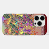 exotische bloementuin Case-Mate iPhone case (Achterkant (horizontaal))
