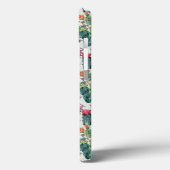 Exotische Boho Waterverf Cactus & Succulent Patroo Case-Mate iPhone Case (Achterkant / Links)