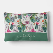 Exotische Boho Waterverf Cactus & Succulent Patroo Etui (Achterkant)